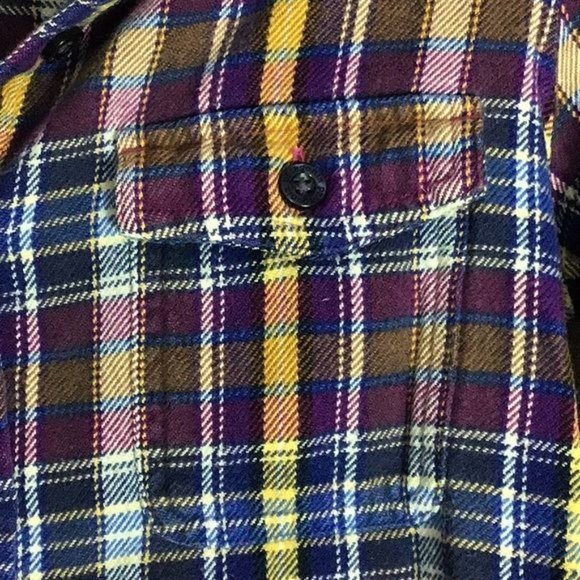 Patagonia Womans 2 X Small J Ford Organic Cotton Flannel Long Sleeve Button Down - Picture 3 of 5